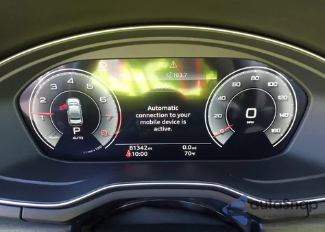 2022 Audi A4 Premium Plus 45 Tfsi S Line Quattro S Tronic из США, поврежденный, VIN WAUEAAF47NN008218